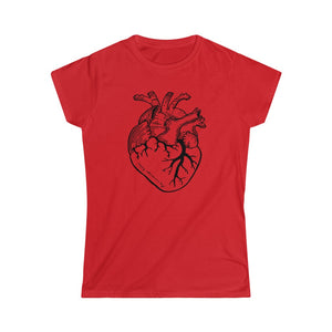 Hundred Acre Design ~ Valentine's Day Heart ~ Women's Cut T-Shirt