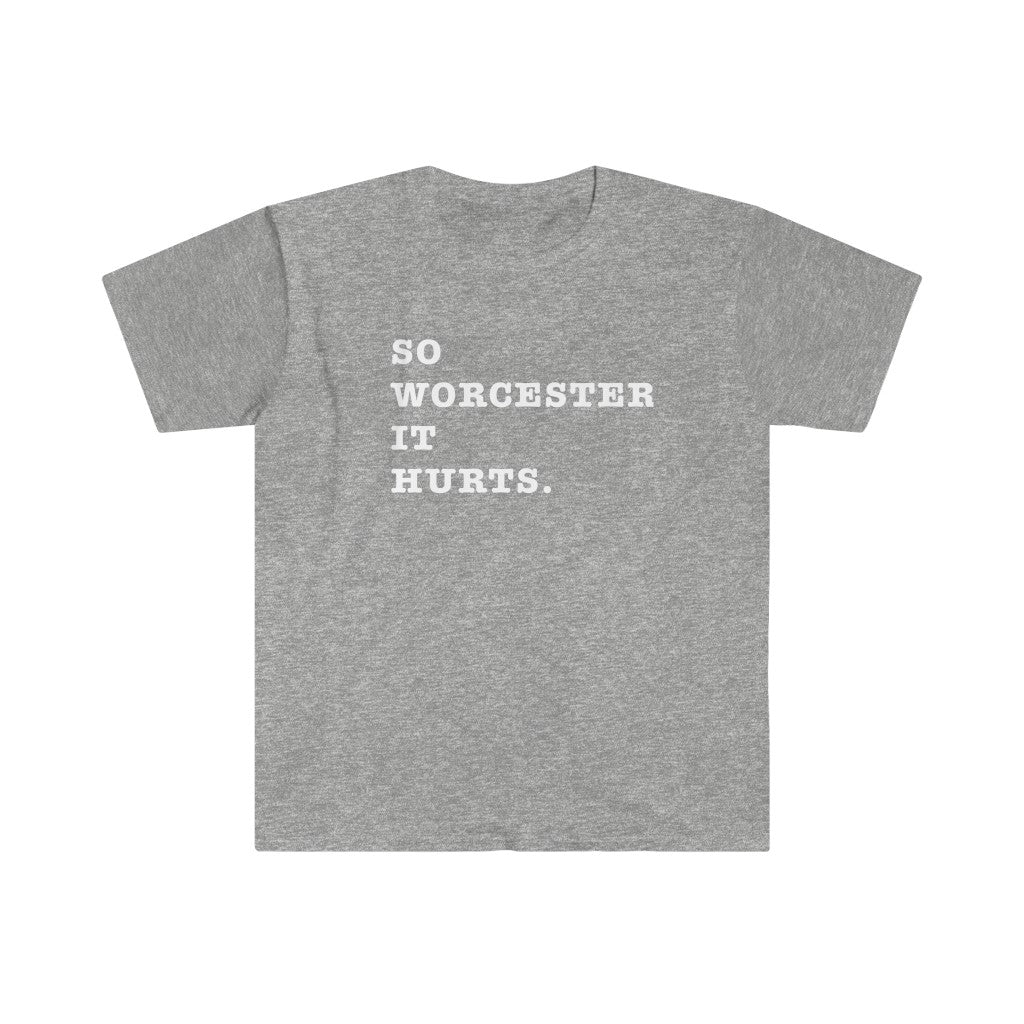 So Worcester, It Hurts. Unisex T-Shirt