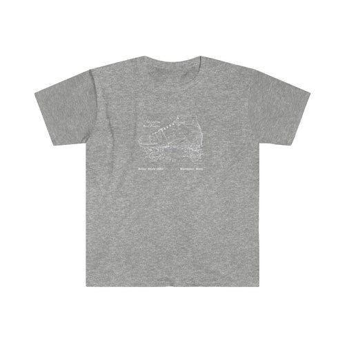 Hundred Acre Apparel - Roller Skate 1880 Unisex T-Shirt