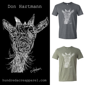 Hundred Acre Apparel - Goat by Don Hartmann T-Shirt