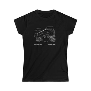 Hundred Acre Apparel - Roller Skate 1880 Women's Cut T-Shirt