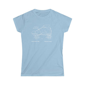 Hundred Acre Apparel - Roller Skate 1880 Women's Cut T-Shirt